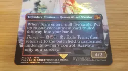 1x Terra, Magical Adept - Borderless Art Foil - 0323 Amano Final Fantasy, MTG NM - Image 4