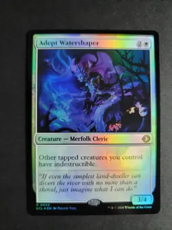 Adept Watershaper (Foil) Rare MTG Lorwyn Eclipsed - Image 1