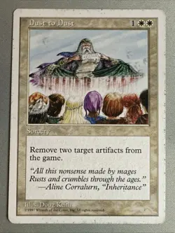 MTG / Dust to Dust / 5ED / Uncommon / LP - Image 1