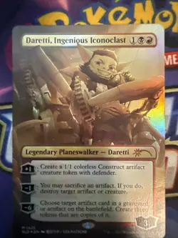 [1x] Daretti, Ingenious Iconoclast (1422) - Foil Near Mint, English Secret Lair - Image 1