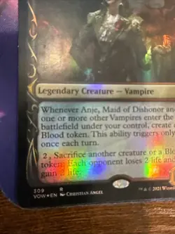 Anje, Maid of Dishonor (Showcase) Innistrad: Crimson Vow Foil - Image 4
