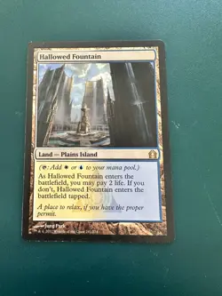 MtG Hallowed Fountain: Lorwyn Eclipsed LP ACTUAL PHOTOS! - Image 1