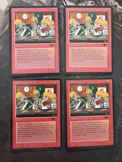 *** ANTIQUITIES 4x Goblin Artisans *** NM Clean! - DUTY FREE MtG Magic - Image 1