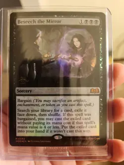 SEALED Beseech the Mirror Prerelease Promo Wilds of Eldraine - Image 1