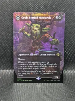 Grub, Storied Matriarch (Borderless) (R) (Foil) Magic the Gathering Lorwyn MTG - Image 1