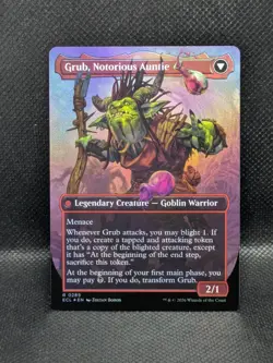 Grub, Storied Matriarch (Borderless) (R) (Foil) Magic the Gathering Lorwyn MTG - Image 2