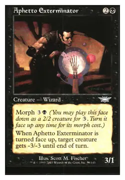 Aphetto Exterminator Legions MTG - NM+ - Image 1
