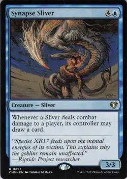 MTG Synapse Sliver (857) | NM | Commander Masters {CMM} - Image 1