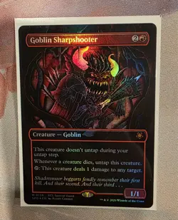 Goblin Sharpshooter (Borderless) Special Guests Foil - Image 1