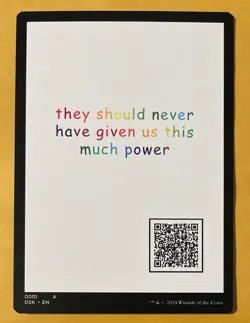 MTG - Duskmourn: House of Horror EVERYWHERE TOKEN LAND Non Foil #16 “Unplayed” - Image 2