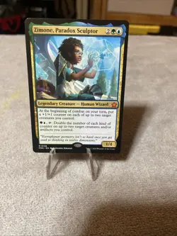 Zimone, Paradox Sculptor Foundations Regular NM Mythic 0126 - Image 1