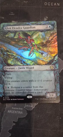 MTG Glen Elendra Guardian Foil Borderless Lorwyn - Image 1
