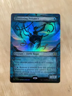Flitterwing Nuisance (Showcase) Lorwyn Eclipsed Foil #304 MTG Magic - Image 1