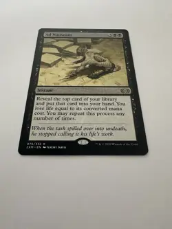 Magic: The Gathering Ad Nauseam Double Masters Rare Black Instant 076/332 - Image 3