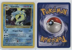 Gyarados Holo Pokemon Base Set 2 #7 2000 - Image 3