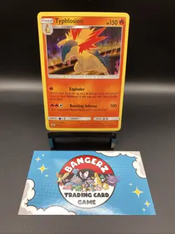 Pokemon TCG - Typhlosion SM185 - Black Star Promo - Holo Rare NM - Image 1