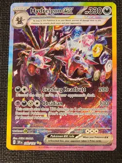 Hydreigon ex 240/191 SIR - Pokemon Scarlet & Violet: Surging Sparks-NM - Image 2