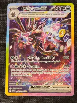 Hydreigon ex 240/191 SIR - Pokemon Scarlet & Violet: Surging Sparks-NM - Image 3
