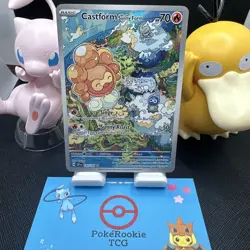 Castform Sunny Form 195/191 Illustration Rare - Surging Sparks - Pokemon TCG - Image 1