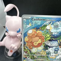 Castform Sunny Form 195/191 Illustration Rare - Surging Sparks - Pokemon TCG - Image 2