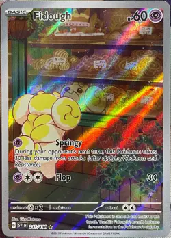 Fidough Illustration Rare Holo - 213/198 - Scarlet & Violet Base Pokemon 2023 - Image 1