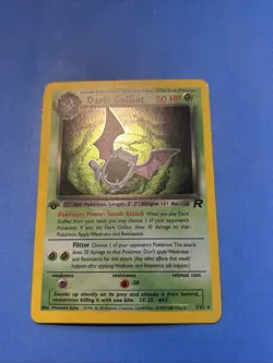 Pokemon TCG- Dark Golbat 7/82 - 1st Edition - Team Rocket Holo LP/MP - Image 3