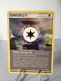Pokemon Holon Energy GL 105/113 Delta Species Reverse Holo Stamped Light Play - Image 1