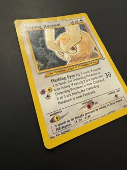 Pokemon TCG Shining Noctowl Neo Destiny 110 Holo Rare Unlimited - Image 2