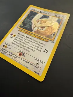 Pokemon TCG Shining Noctowl Neo Destiny 110 Holo Rare Unlimited - Image 3