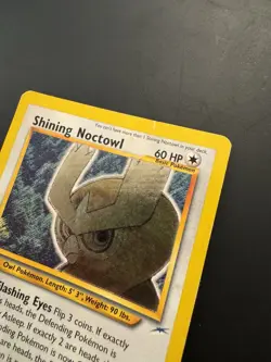 Pokemon TCG Shining Noctowl Neo Destiny 110 Holo Rare Unlimited - Image 4