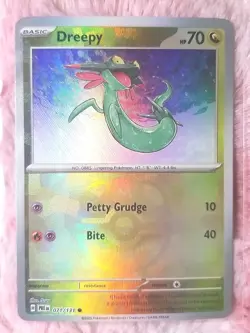 2025 Pokemon Dreepy (Master Ball Pattern) SV: Prismatic Evolutions #071/131 Holo - Image 1