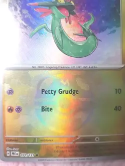 2025 Pokemon Dreepy (Master Ball Pattern) SV: Prismatic Evolutions #071/131 Holo - Image 2