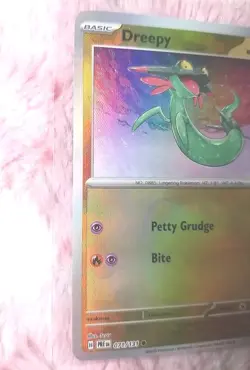 2025 Pokemon Dreepy (Master Ball Pattern) SV: Prismatic Evolutions #071/131 Holo - Image 3