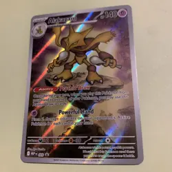 Pokemon TCG CCG Alakazam 009 Me: Mega Evolution Promo Holo - Image 1
