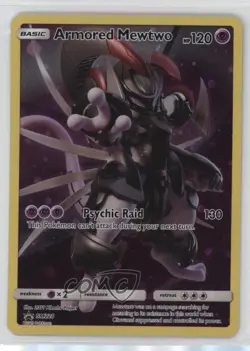 Armored Mewtwo (Full Art) Pokemon Sun & Moon Black Star Promo #SM228 - Image 1