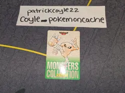 Bandai Pokemon Carddass Set 1 Part 2 Hitmonlee #106 (Green Version) 1996 NM - Image 1