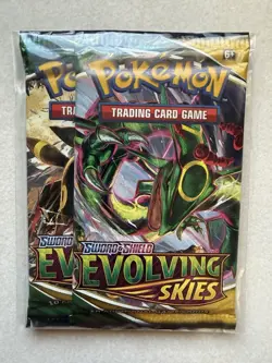 Pokemon TCG Sword & Shield Evolving Skies Booster 2 Pack - Image 2