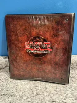 Yu-Gi-Oh! Trading Card Game Binder Vintage 1996 3 Ring Album Konami Empty Large - Image 2