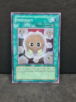 Yugioh Detonate HA01-EN028 Super Rare Limited Edition LP - Image 1