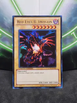 Yugioh Red-Eyes B. Dragon LC01-EN006 Ultra Rare NM - Image 1