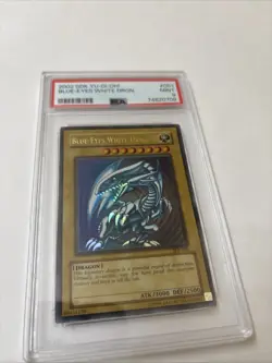 Blue-Eyes White Dragon SDK-001 Starter Deck Kaiba PSA 9 Yugioh - Image 2