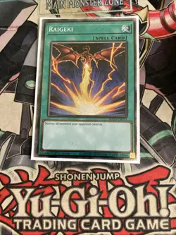 Raigeki Starlight Rare 1st Edition MP25-EN015 Alternate Art Yugioh - Image 1