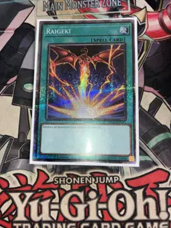 Raigeki Starlight Rare 1st Edition MP25-EN015 Alternate Art Yugioh - Image 2