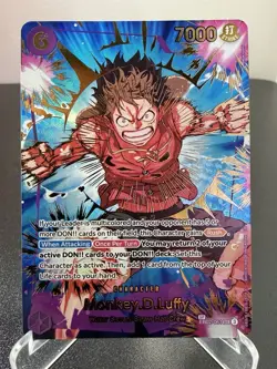 One Piece Card Game CCG TCG Monkey.D.Luffy EB02-061 SP Special Alt Art PRB02 - Image 1