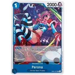 one piece romance dawn tcg op01-077 Perona eng - Image 1