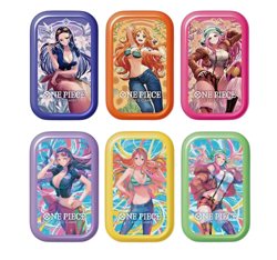 One Piece Card Game Mini-tin Pack Set Vol.2 Asian Limited - Set of 6 Mini Tins - Image 1