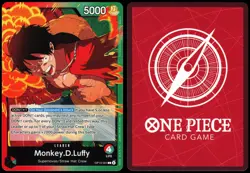 MONKEY.D.LUFFY (001) OP13-001 OP13 CARRYING ON HIS WILL ONE PIECE LEADER 2025 NM - Image 1