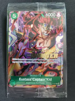 One Piece, Pre-Release Winner, Eustass "Captain" Kid, P-067 Promo, OVP, Englisch - Image 1