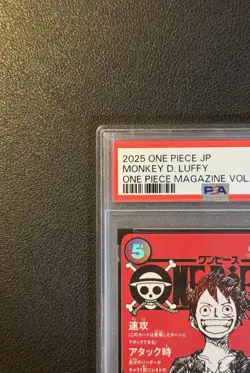 PSA 10 Monkey D Luffy ST21-014 ONE PIECE Magazine Promo 2025 Jump Japanese - Image 3