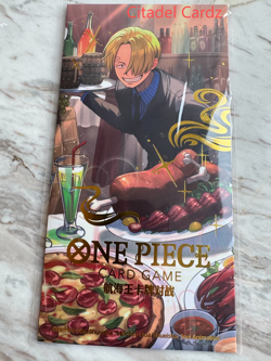 One Piece TCG Chinese Sanji EB02-054 2026 New Year Red Packet Promo - Image 1